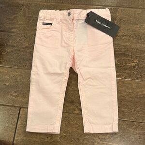 Dolce & Gabbana Kids Light Pink Jeans
